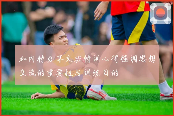 加内特分享文班特训心得强调思想交流的重要性与训练目的